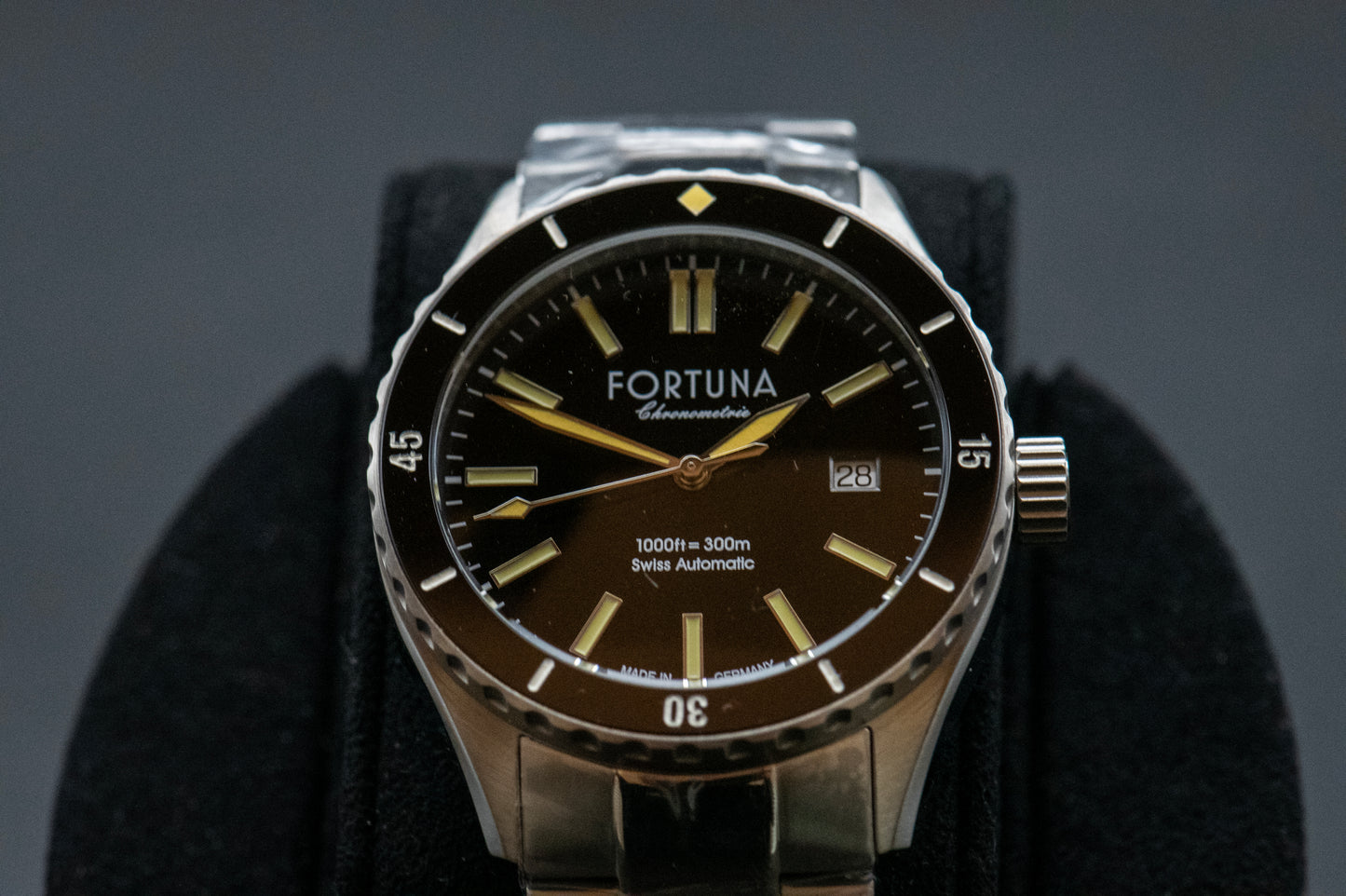 Fortuna Born to Dive Stainless Automatic Wristwatch 42.5MM