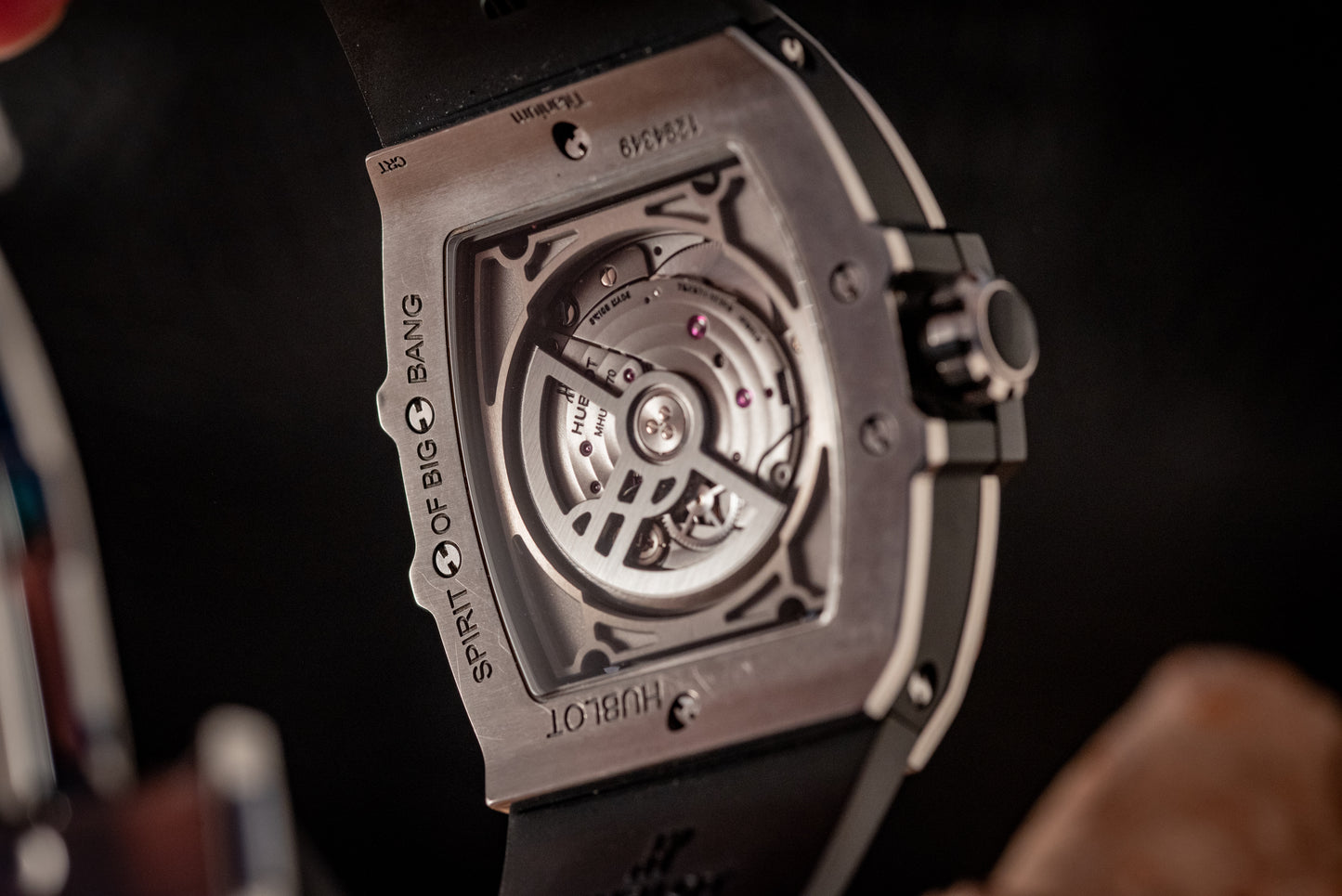 Hublot Spirit Of Big Bang Moonphase Titanium Skeleton Ref 647.NX.1137.RX Box And Papers 2021