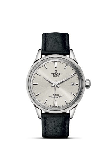 Tudor Style 34 Stainless Steel / Silver / Strap : Ref Number 12300-0005