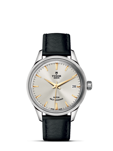 Tudor Style 34 Stainless Steel / Silver / Strap : Ref Number 12300-0018