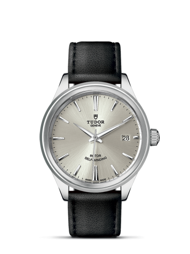 Tudor Style 38 Stainless Steel / Silver / Strap : Ref Number 12500-0005