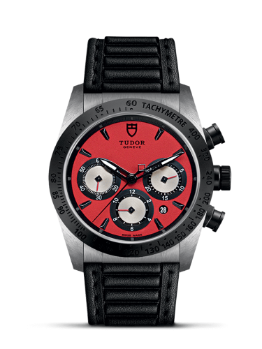 Tudor Fastrider Chrono Red / Leather : Ref Number 42010N-0006