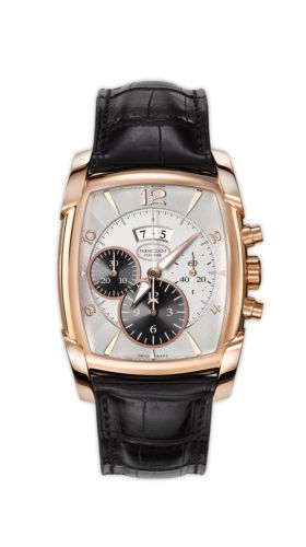 Parmigiani Fleurier Kalpagraphe Rose Gold / Silver / Alligator : Ref Number PFC128-1000100-HA1441