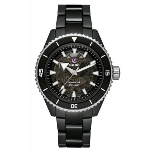 Rado HyperChrome Captain Cook 43 Ceramic / Black / Bracelet : Ref Number R32127152