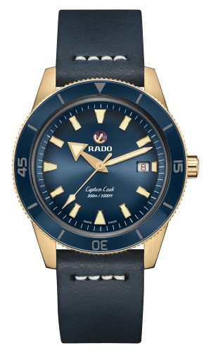 Rado HyperChrome Captain Cook 42 Bronze / Blue : Ref Number R32504205