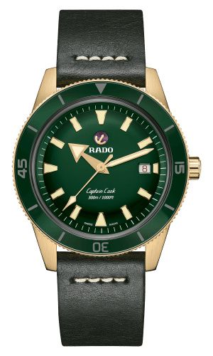 Rado HyperChrome Captain Cook 42 Bronze / Green : Ref Number R32504315