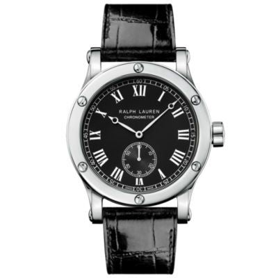 Ralph Lauren Sporting 45mm Chronometer Steel / Black : Ref Number RLR0220706