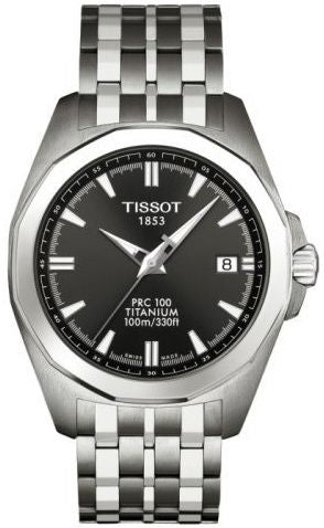 Tissot PRC 100 Quartz Titanium / Black : Ref Number T008.410.44.061.00