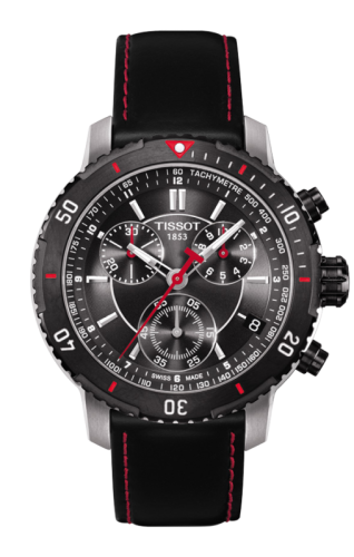 Tissot PRS 200 Quartz Chronograph PVD Bezel Strap : Ref Number T067.417.26.051.00