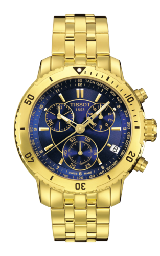 Tissot PRS 200 Quartz Chronograph Gold : Ref Number T067.417.33.041.00