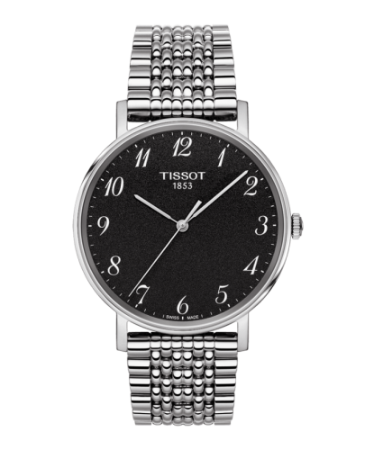 Tissot Everytime Medium Stainless Steel / Black / Bracelet : Ref Number T109.410.11.072.00