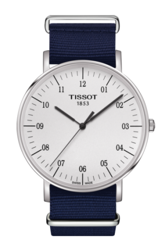 Tissot Everytime Large Stainless Steel / Silver / NATO : Ref Number T109.610.17.037.00