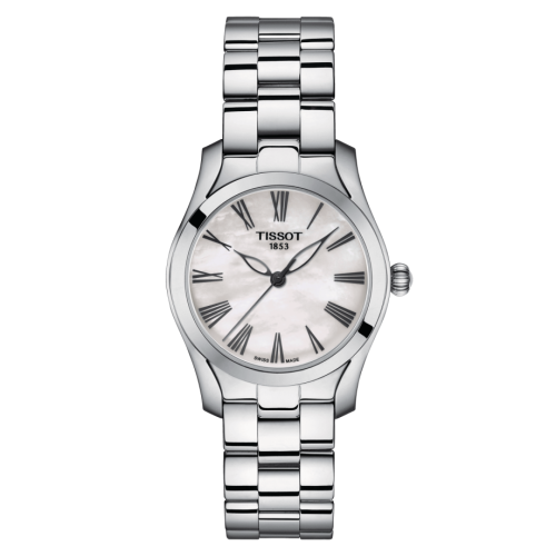 Tissot T-Wave Stainless Steel / MOP / Bracelet : Ref Number T112.210.11.113.00