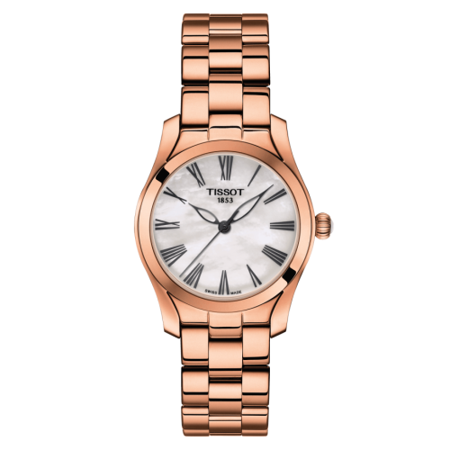 Tissot T-Wave PVD Gold / MOP : Ref Number T112.210.33.113.00