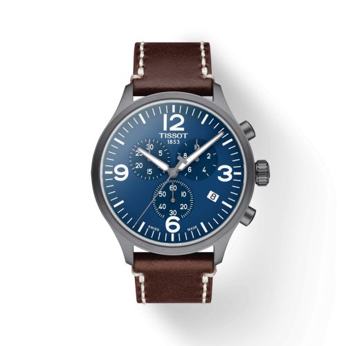 Tissot Chrono XL Grey PVD / Blue : Ref Number T116.617.36.047.00