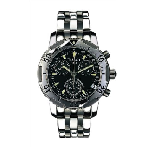 Tissot PRS 200 Quartz Chronograph Black : Ref Number T17.1.486.55