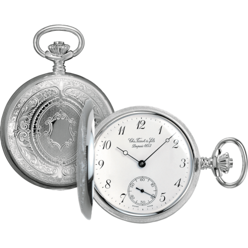 Tissot Tissot Savonnette Mechanical Silver / White : Ref Number T83.1.406.12