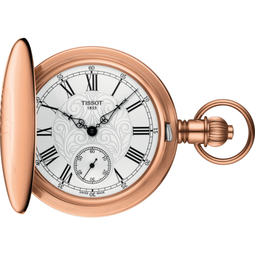 Tissot Savonnette Mechanical Brass / Rose Gold : Ref Number T864.405.99.033.01