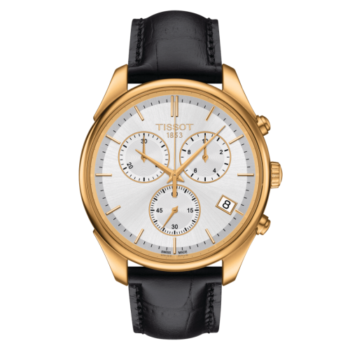 Tissot Vintage Chronograph 18k Gold / Silver : Ref Number T920.417.16.031.00