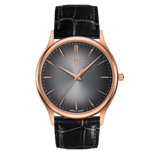 Tissot Excellence 18K Rose Gold / Grey : Ref Number T926.410.76.061.00