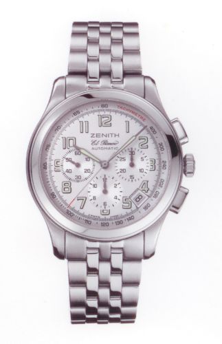 Zenith Class Sport El Primero Stainless Steel / Silver / Bracelet : Ref Number 03.0510.400/04.M510