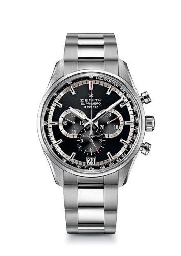 Zenith El Primero 36.000 VPH Black Bracelet : Ref Number 03.2040.400/21.M2040