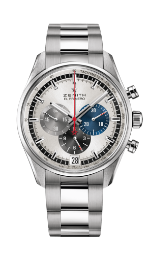 Zenith El Primero Chronomaster 42 Stainless Steel / Silver / Bracelet : Ref Number 03.2040.400/69.M2040