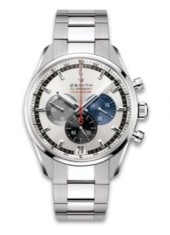 Zenith El Primero Striking 10th Stainless Steel / Silver / BRacelet : Ref Number 03.2041.4052/69.M2040