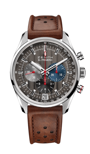 Zenith El Primero Chronomaster 42 Stainless Steel / Anthracite / Strap / Classic Cars : Ref Number 03.2046.400/25.C771