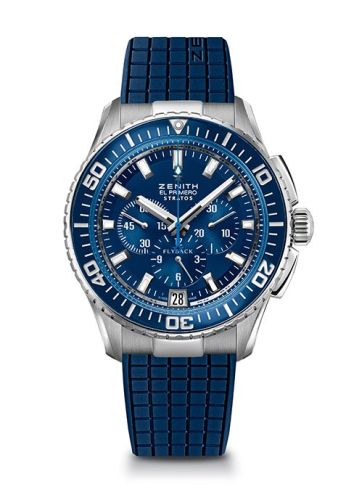 Zenith El Primero Stratos Flyback Blue : Ref Number 03.2067.405/51.R514