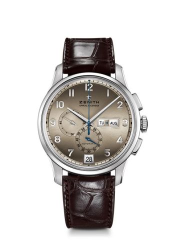 Zenith El Primero Winsor Annual Calendar Smoked : Ref Number 03.2072.4054/18.C711
