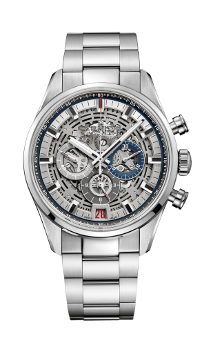 Zenith El Primero Chronomaster Full Open 42 Stainless Steel / Bracelet : Ref Number 03.2081.400/78.M2040