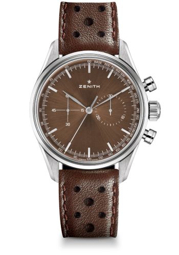 Zenith El Primero 146 Stainless Steel / Brown : Ref Number 03.2150.4069.75.C806