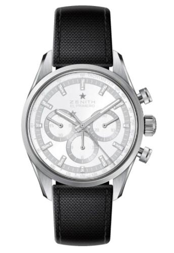 Zenith El Primero Chronomaster 38 Stainless Steel / White / C.01 : Ref Number 03.2152.4061/80.R825