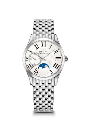 Zenith Elite Ultra Thin Lady Moonphase Roman Bracelet : Ref Number 03.2310.692/02.M2310