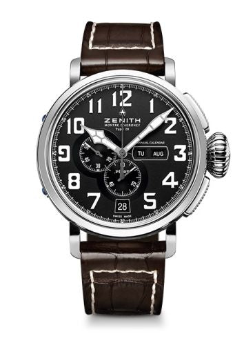 Zenith Pilot Type 20 Annual Calendar : Ref Number 03.2430.4054/21.C721