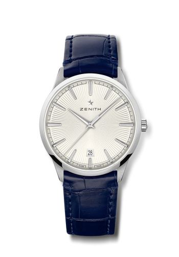 Zenith Elite Classic 40 Stainless Steel / Blue : Ref Number 03.3100.670/01.C922