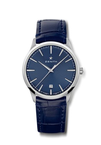 Zenith Elite Classic 40 Stainless Steel / Blue : Ref Number 03.3100.670/02.C922