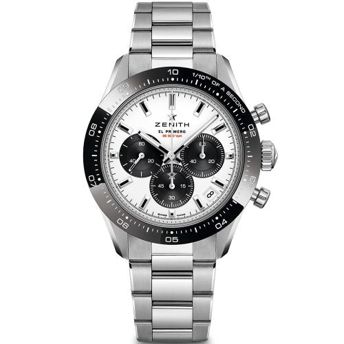 Zenith Chronomaster Sport Yoshida Stainless Steel / White / Bracelet : Ref Number 03.3101.3600/21.M3100