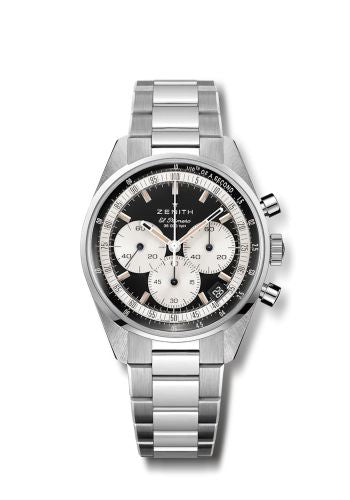 Zenith Chronomaster Original Stainless Steel / Black / Bracelet : Ref Number 03.3200.3600/21.M3200