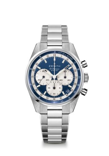 Zenith Chronomaster Original Stainless Steel / Blue / Bracelet / Boutique Edition : Ref Number 03.3200.3600/51.M3200