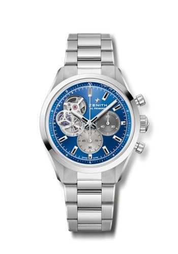 Zenith Chronomaster Open Stainless Steel / Blue / Boutique Edition : Ref Number 03.3300.3604/51.M3300