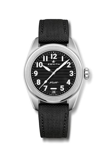Zenith PILOT Automatic Stainless Steel / Black : Ref Number 03.4000.3620/21.I001