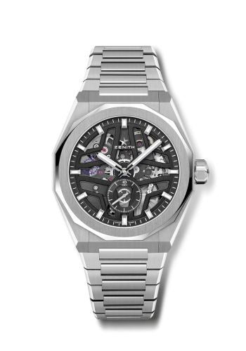 Zenith Defy Skyline Skeleton Stainless Steel / Black : Ref Number 03.9300.3620/78.I001