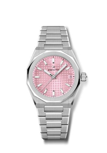 Zenith Defy Skyline 36 Stainless Steel / Pink : Ref Number 03.9400.670/18.I001