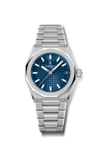 Zenith Defy Skyline 36 Stainless Steel / Blue : Ref Number 03.9400.670.51.I001