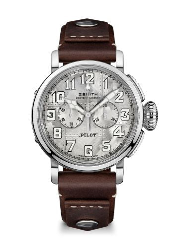 Zenith Pilot Type 20 Chronograph Silver : Ref Number 05.2430.4069/17.I011