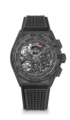 Zenith Defy El Primero 21 Full Carbon / Skeleton / Rubber : Ref Number 10.9000.9004/96.R782