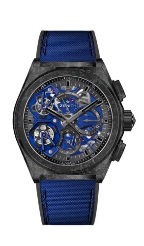 Zenith Defy Double Tourbillon Full Carbon / Skeleton / Cordura : Ref Number 10.9000.9020/79.R918