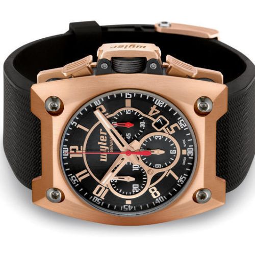 Wyler Geneve Code-R Chronograph Pink Gold : Ref Number 100.2.00.BB1.RBA